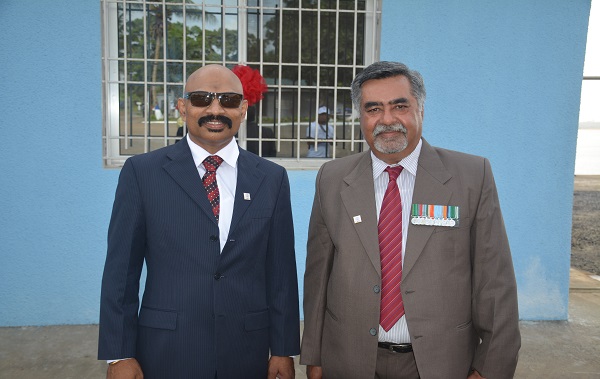 Commandant Capt.Menon and Operations Manager Col.Panwar